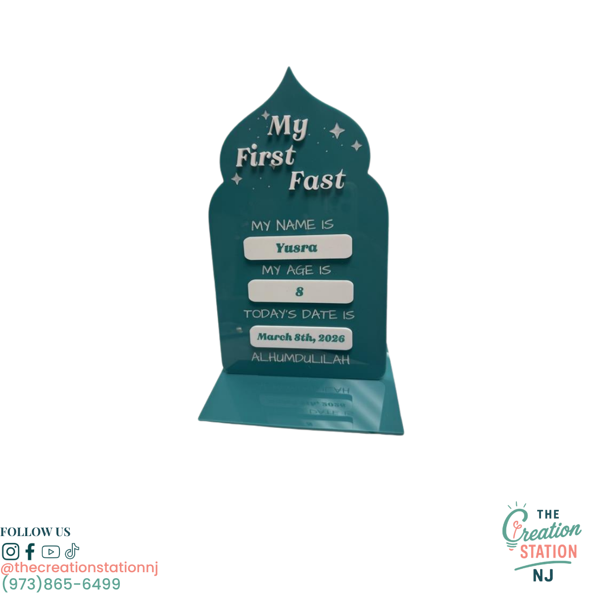 First Roza sign | The Creation Station NJ