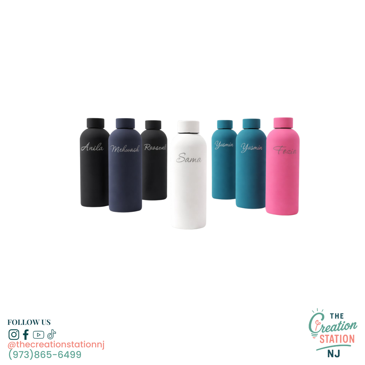 Personalized Water Bottle | The Creation Station NJ