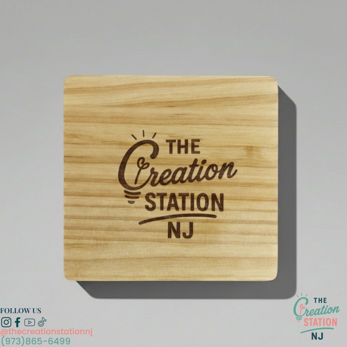 Personalized Coasters | The Creation Station NJ