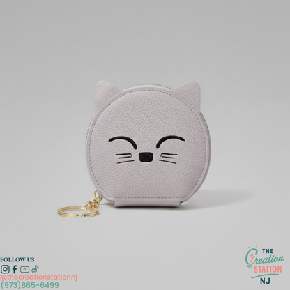 Adorable Cat Women's Coin Purse | The Creation Station NJ