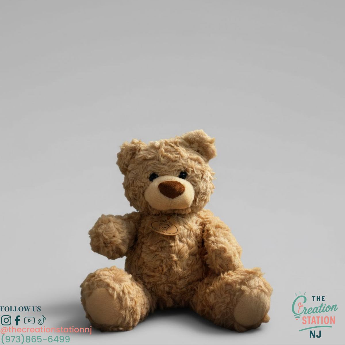 Plushie Station — Plushie with a Personal Message |  The Creation Station NJ