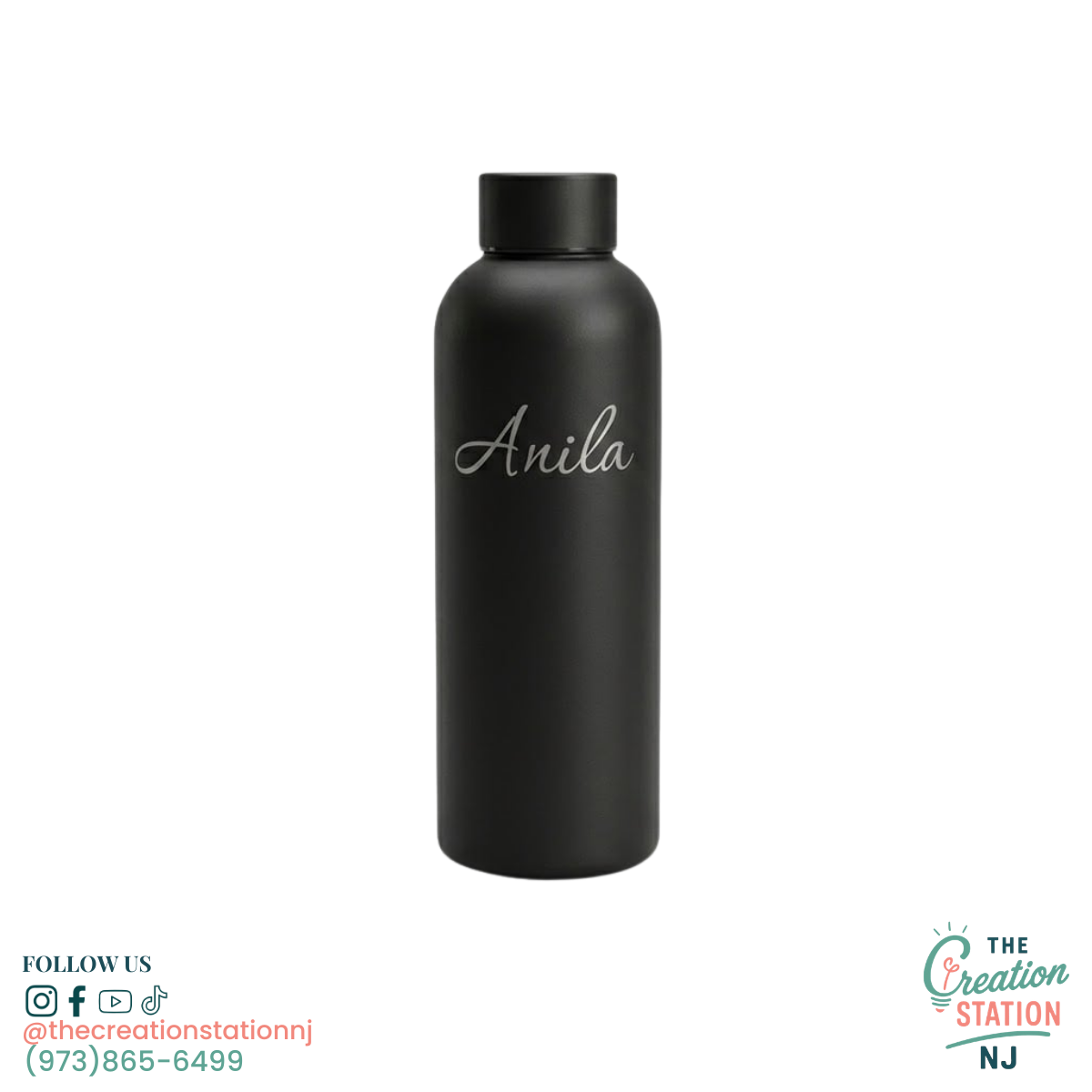 Personalized Water Bottle | The Creation Station NJ