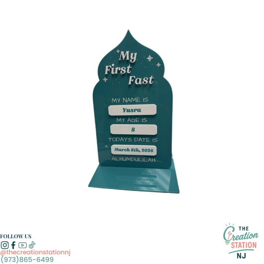 First Roza sign | The Creation Station NJ