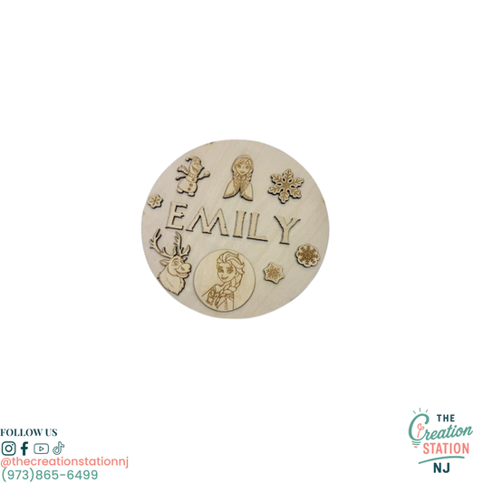 Themed wooden cut-out | The Creation Station NJ